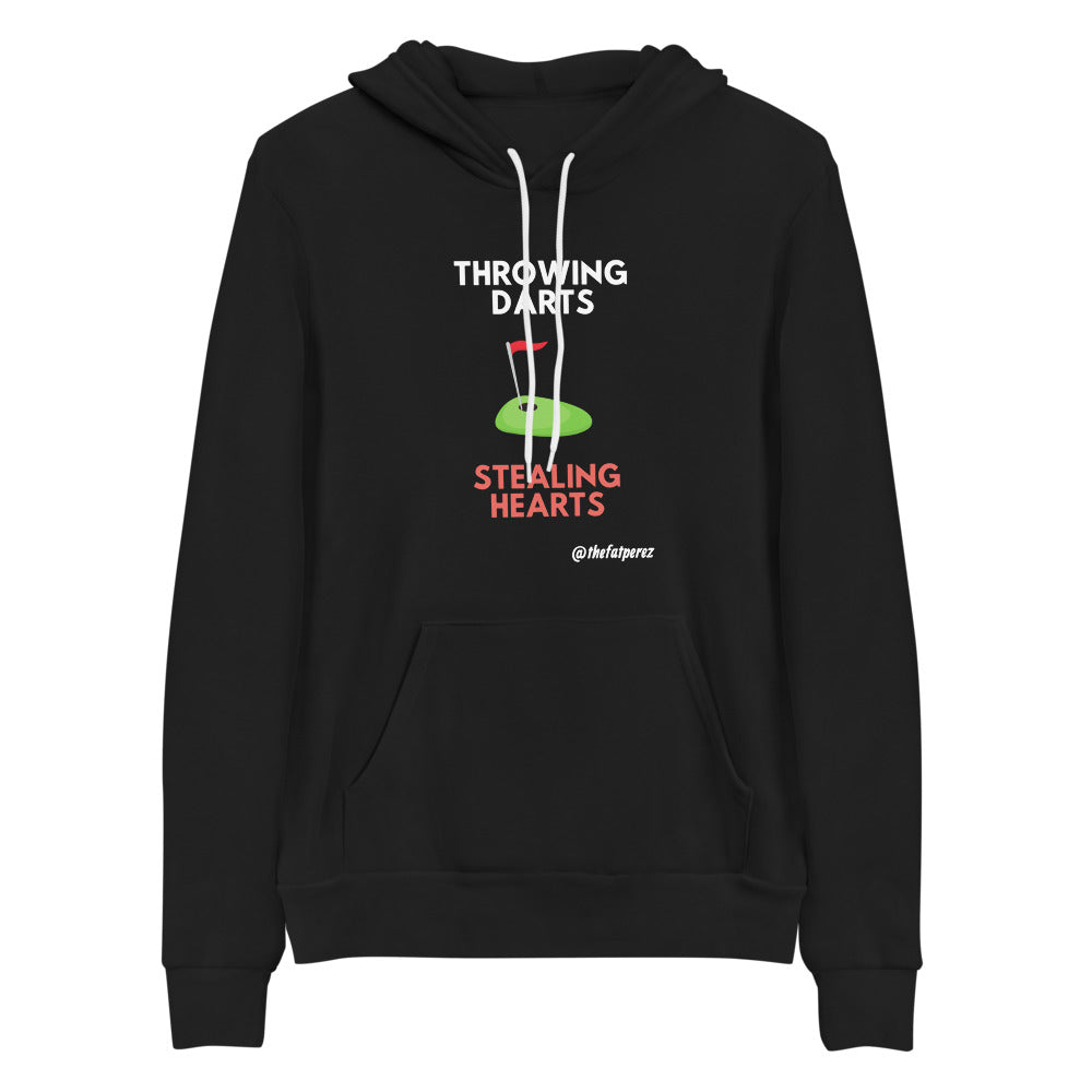 Throwing Darts Stealing Hearts - "Soft" Hoodie