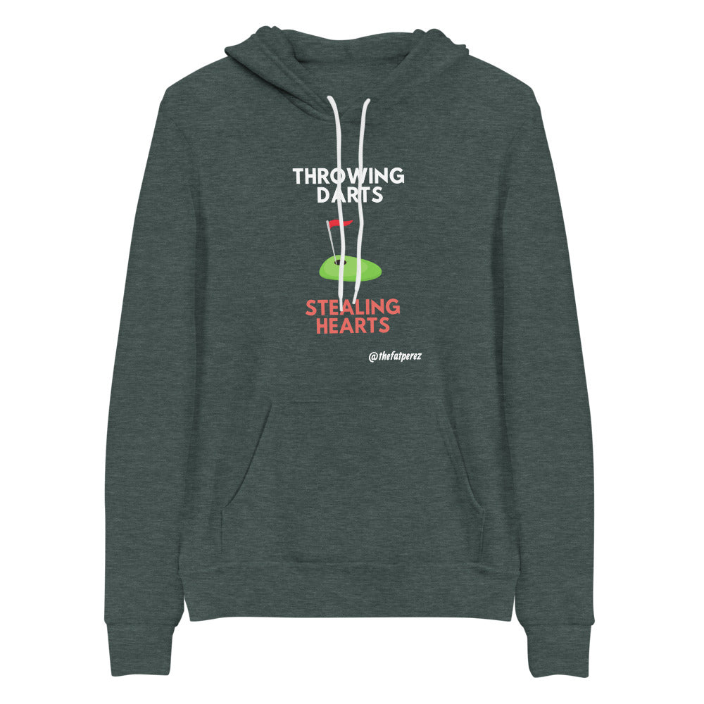 Throwing Darts Stealing Hearts - "Soft" Hoodie