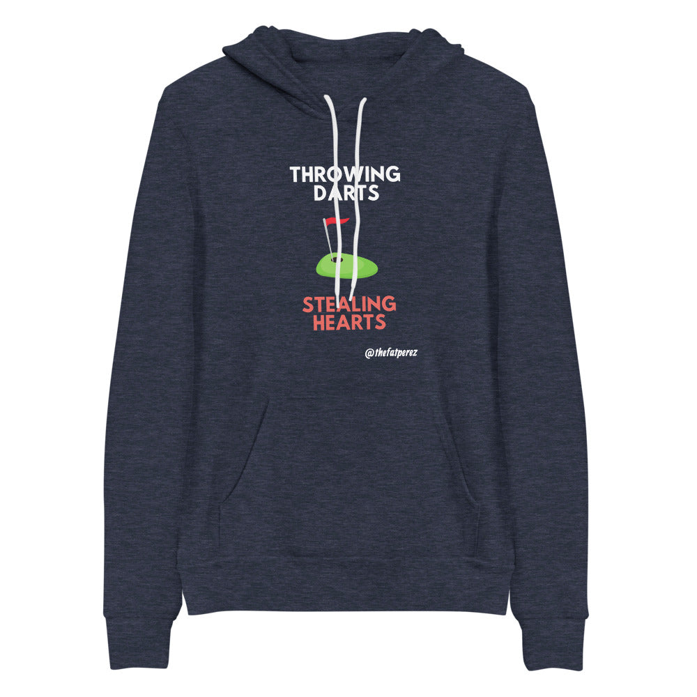 Throwing Darts Stealing Hearts - "Soft" Hoodie